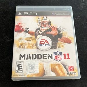 PlayStation 3 EA Sports Madden 11 Video game